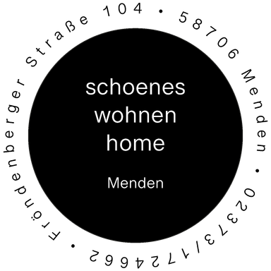 das Logo von schoenes wohnen home Menden - Conceptstore in Menden im Sauerland